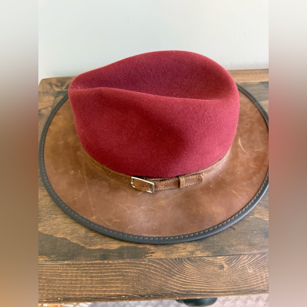 Overland Pinnacle Wool Felt and Leather Safari Hat - Picture 2 of 8